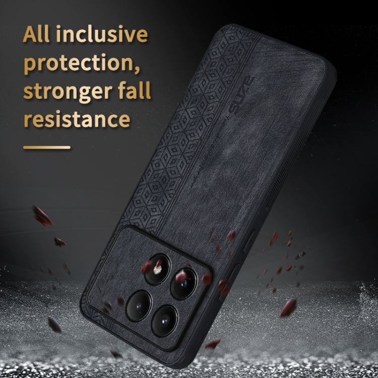 For Xiaomi Redmi K70 AZNS 3D Embossed Skin Feel Phone Case(Black) - Xiaomi Cases by AZNS | Online Shopping South Africa | PMC Jewellery | Buy Now Pay Later Mobicred