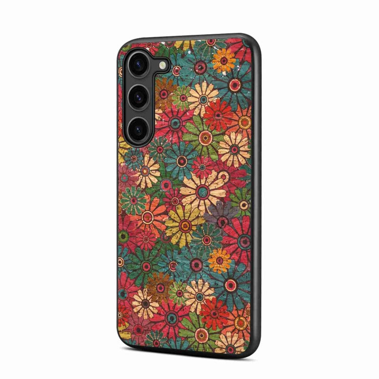 For Samsung Galaxy S24+ 5G Four Seasons Flower Language Series TPU Phone Case(Spring Green) - Galaxy S24+ 5G Cases by PMC Jewellery | Online Shopping South Africa | PMC Jewellery