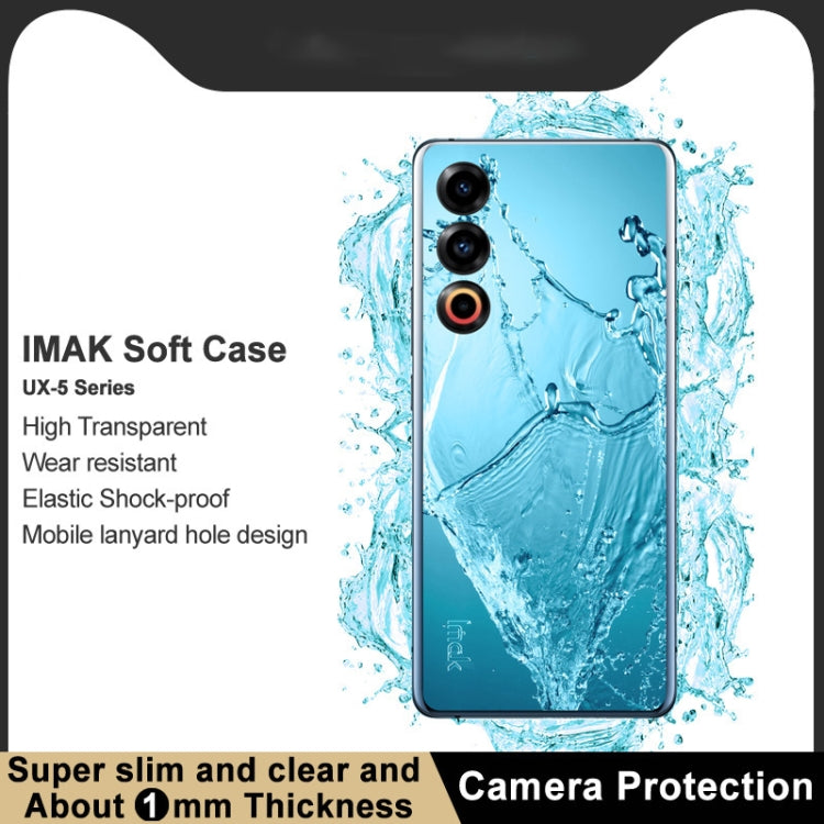 For Meizu 21 5G IMAK UX-5 Series Transparent Shockproof TPU Protective Case - Meizu by imak | Online Shopping South Africa | PMC Jewellery | Buy Now Pay Later Mobicred