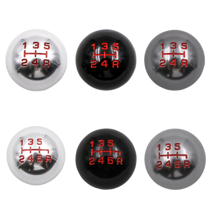 For Honda Series Metal Gear Head Car Modified Gear Stick Shift Knob, Style:6 Speed(Silver) - Shift Knob by PMC Jewellery | Online Shopping South Africa | PMC Jewellery | Buy Now Pay Later Mobicred