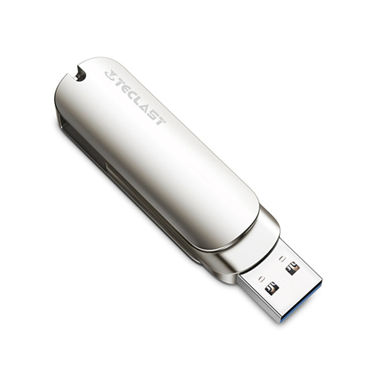 Teclast Leishen Plus Series USB3.0 Twister Flash Drive, Memory:128GB(Silver) - USB Flash Drives by TECLAST | Online Shopping South Africa | PMC Jewellery