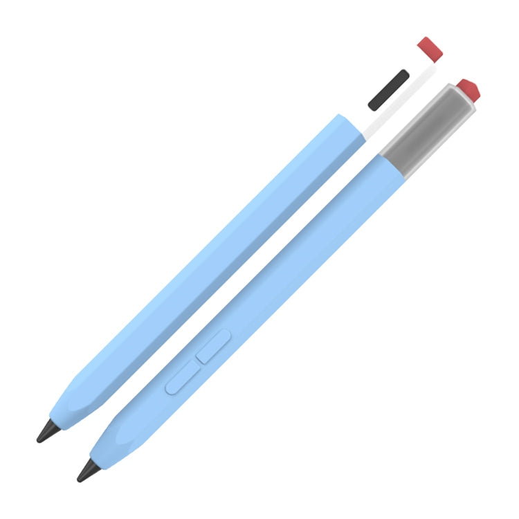 For Xiaomi Inspiration Stylus 1st LOVE MEI Retro Style Silicone Protective Pen Case(Blue) - Pencil Accessories by LOVE MEI | Online Shopping South Africa | PMC TechLife