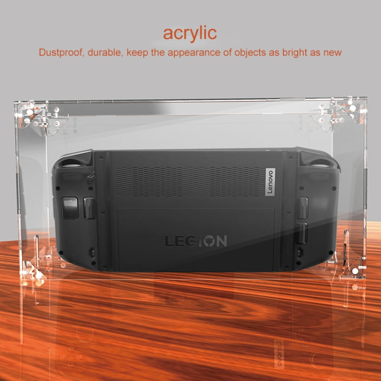 For Lenovo Legion Go  Game Console Acrylic Dust Cover(Transparent) - Accessories by PMC Jewellery | Online Shopping South Africa | PMC Jewellery | Buy Now Pay Later Mobicred