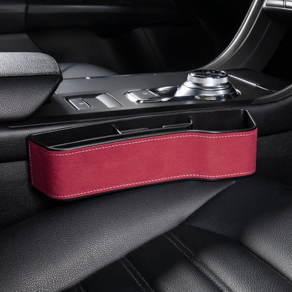 Car Multi-functional Console Box Cup Holder Seat Gap Side Storage Box, Frizzled Feather Style, Color:Red(Front Passenger Seat) - Stowing Tidying by PMC Jewellery | Online Shopping South Africa | PMC Jewellery | Buy Now Pay Later Mobicred