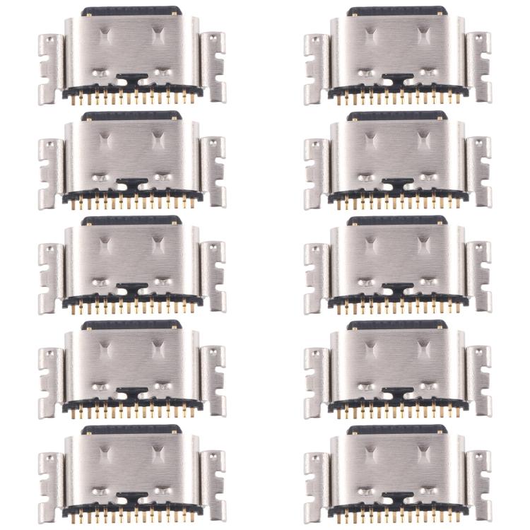 For Infinix Hot 12 Play NFC X6816D 10pcs Original Charging Port Connector - Single Tail Connector by PMc TechLife | Online Shopping South Africa | PMc TechLife | Buy Now Pay Later Mobicred