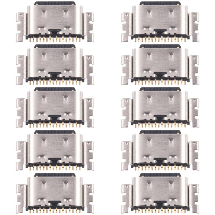 For Tecno Camon 18 P CH7n 10pcs Original Charging Port Connector - Single Tail Connector by PMc TechLife | Online Shopping South Africa | PMc TechLife | Buy Now Pay Later Mobicred