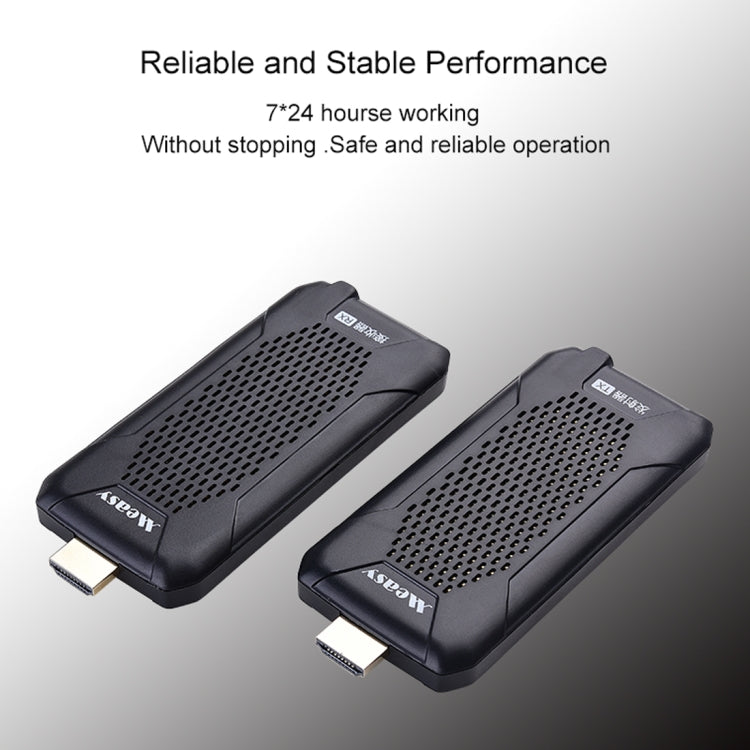 Measy FHD656 Nano 1080P HDMI 1.4 HD Wireless Audio Video Double Mini Transmitter Receiver Extender Transmission System, Transmission Distance: 100m, US Plug - free shipping - PMc TechLife - Order now!