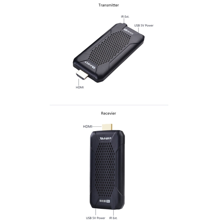 Measy FHD656 Nano 1080P HDMI 1.4 HD Wireless Audio Video Double Mini Transmitter Receiver Extender Transmission System, Transmission Distance: 100m, US Plug - free shipping - PMc TechLife - Order now!