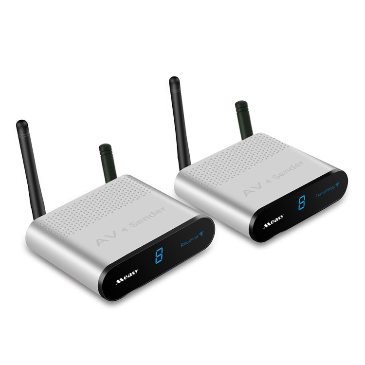 Measy AV230-2 2.4GHz Set-top Box Wireless Audio / Video Transmitter + 2 Receiver, Transmission Distance: 300m, AU Plug, with IR Extension Function - free shipping - PMC Jewellery - Order now!