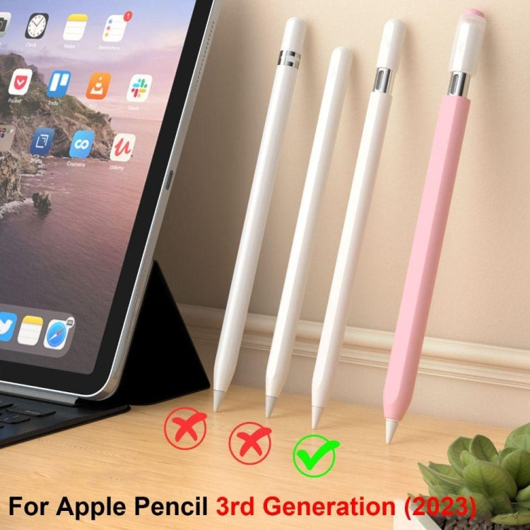 For Apple Pencil (USB-C) Jelly Silicone Stylus Pen Protective Cover(Sky Blue) - Pencil Accessories by PMC Jewellery | Online Shopping South Africa | PMC Jewellery | Buy Now Pay Later Mobicred