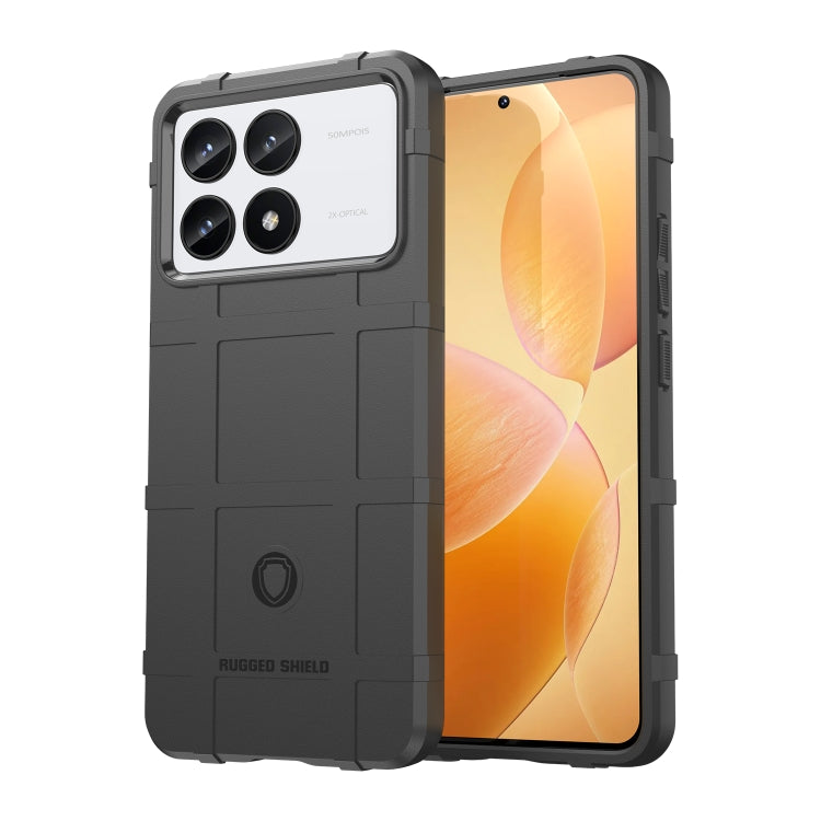 For Xiaomi Redmi K70 Pro Full Coverage Shockproof TPU Phone Case(Black) - K70 Pro Cases by PMC Jewellery | Online Shopping South Africa | PMC Jewellery | Buy Now Pay Later Mobicred