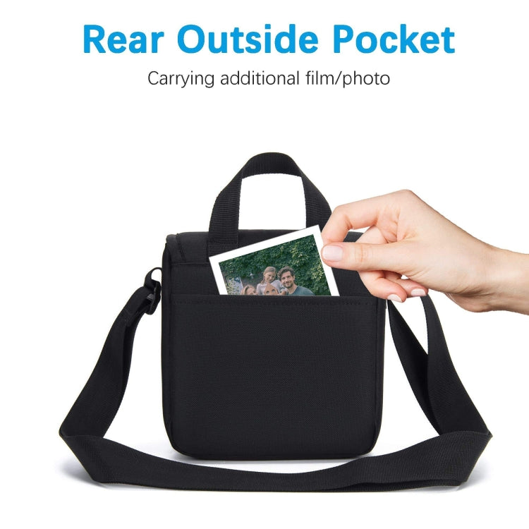 Cwatcun D52 Crossbody Camera Bag Photography Lens Shoulder Bag, Size:17 x 18 x 11cm(Black) - free shipping - PMC TechLife - Order now!