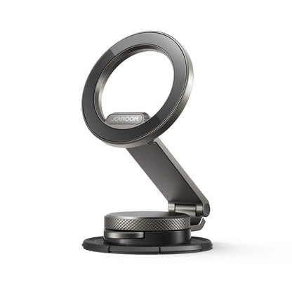 JOYROOM JR-ZS373 Foldable Magnetic Car Phone Holder(Dark Grey) - Car Holders by JOYROOM | Online Shopping South Africa | PMC Jewellery | Buy Now Pay Later Mobicred