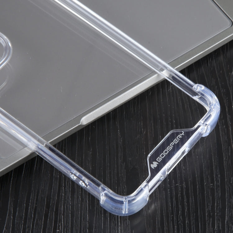 For Samsung Galaxy S24 5G MERCURY GOOSPERY SUPER Four-Corner Shockproof TPU Phone Case(Transparent) - Galaxy S24 5G Cases by GOOSPERY | Online Shopping South Africa | PMC Jewellery | Buy Now Pay Later Mobicred