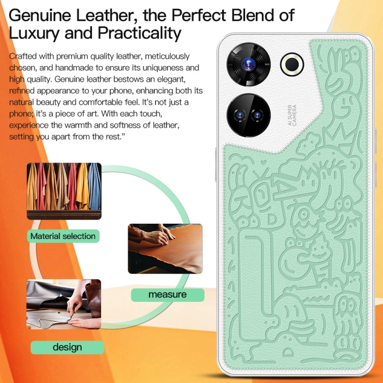 C20 Art Edition, 3GB+32GB, 6.53 inch Face Identification Android 8.1 MTK6753 Octa Core , Network: 4G, Dual SIM(Green) -  by PMC TechLife | Online Shopping South Africa | PMC TechLife
