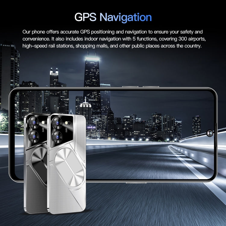 Povo5pro / PU31, 3GB+32GB, 6.53 inch Face Identification Android 8.1 MTK6753 Octa Core, Network: 4G, AI GPT4, Dual SIM(Black) -  by PMC TechLife | Online Shopping South Africa | PMC TechLife