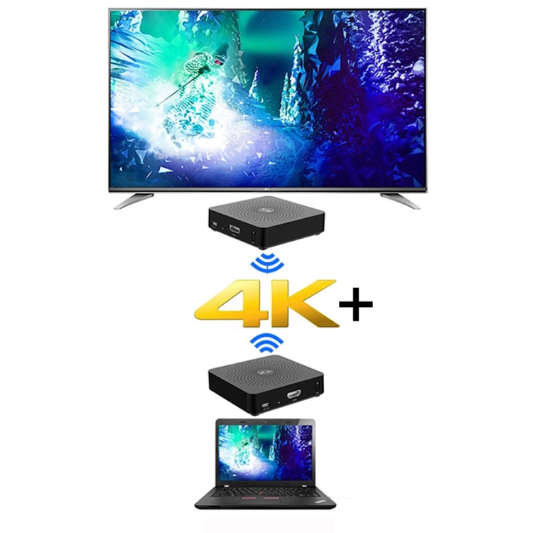 Measy W2H 60GHz 4K+ Ultra HD Wireless Transmission Kit, Transmission Distance: 50m(UK Plug) - free shipping - PMC Jewellery - Order now!