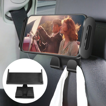 For Tesla Model 3 / Y Car Rear Seat Phone Tablet Holder, Style:Base + Phone Bracket - Car Holders by PMC Jewellery | Online Shopping South Africa | PMC Jewellery | Buy Now Pay Later Mobicred