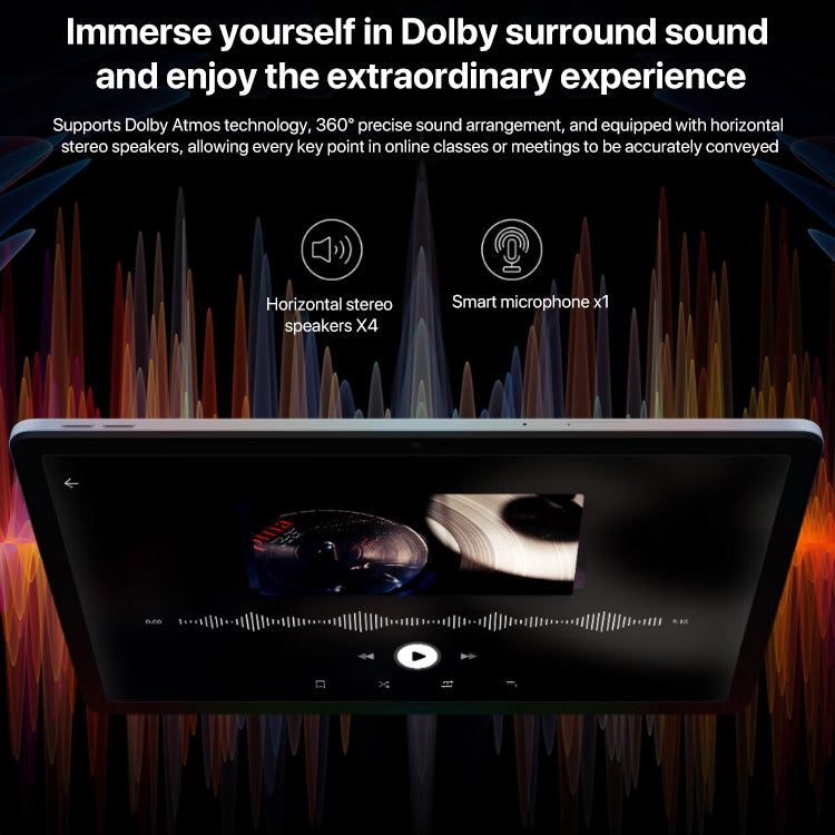 Lenovo K10 Pro 5G LTE Tablet, 6GB+128GB, 10.6 inch Android 13, Qualcomm Snapdragon 695 Octa Core, Support Face Identification(Grey) - free shipping - PMC TechLife - Order now!