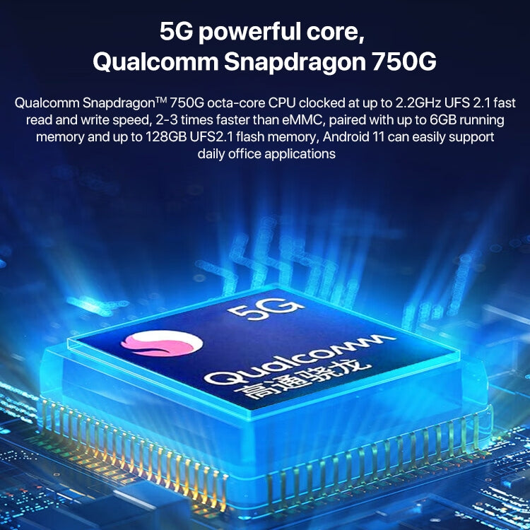 Lenovo K11 Pro 5G LTE Tablet, 6GB+128GB, 11 inch Android 11, Qualcomm Snapdragon 750G Octa Core, Support Face Identification(Grey) - free shipping - PMC TechLife - Order now!