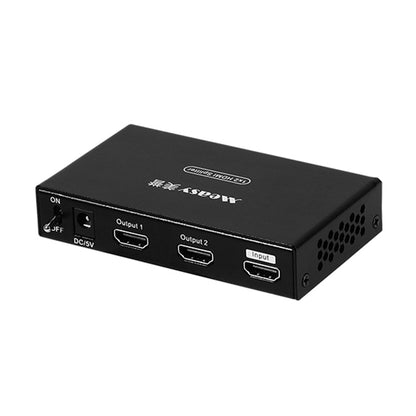 Measy SPH102 1 to 2 HDMI 1080P Simultaneous Display Splitter(AU Plug) - Splitter by Measy | Online Shopping South Africa | PMC Jewellery | Buy Now Pay Later Mobicred