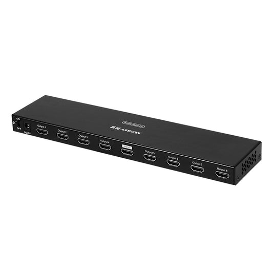 Measy SPH108 1 to 8 4K HDMI 1080P Simultaneous Display Splitter(EU Plug) - Splitter by Measy | Online Shopping South Africa | PMC Jewellery | Buy Now Pay Later Mobicred