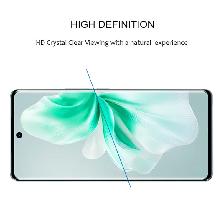 For vivo V30 / V30 Pro 3D Curved Edge Full Screen Tempered Glass Film - vivo Tempered Glass by PMC Jewellery | Online Shopping South Africa | PMC Jewellery | Buy Now Pay Later Mobicred