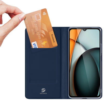 For Xiaomi Redmi A3 DUX DUCIS Skin Pro Series Flip Leather Phone Case(Blue) - Xiaomi Cases by DUX DUCIS | Online Shopping South Africa | PMC Jewellery | Buy Now Pay Later Mobicred