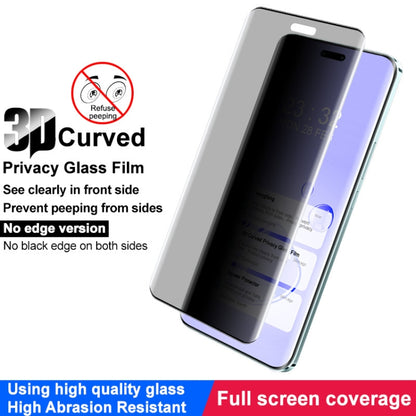 For Honor Magic6 Pro 5G imak 3D Curved Privacy Full Screen Tempered Glass Film - Honor Tempered Glass by imak | Online Shopping South Africa | PMC Jewellery