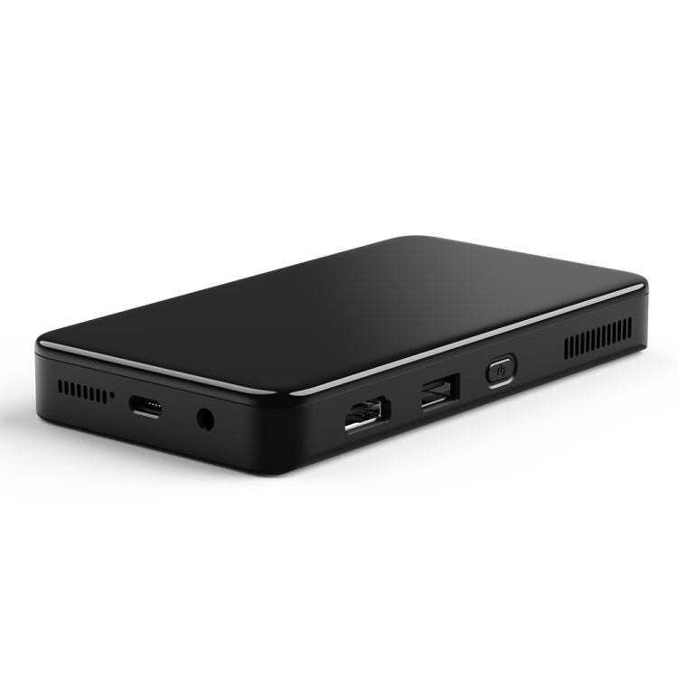 S90 DLP Android 9.0 2GB+32GB 4K Mini WiFi Smart Projector, Power Plug:EU Plug(Black) - Mini Projector by PMC Jewellery | Online Shopping South Africa | PMC Jewellery | Buy Now Pay Later Mobicred