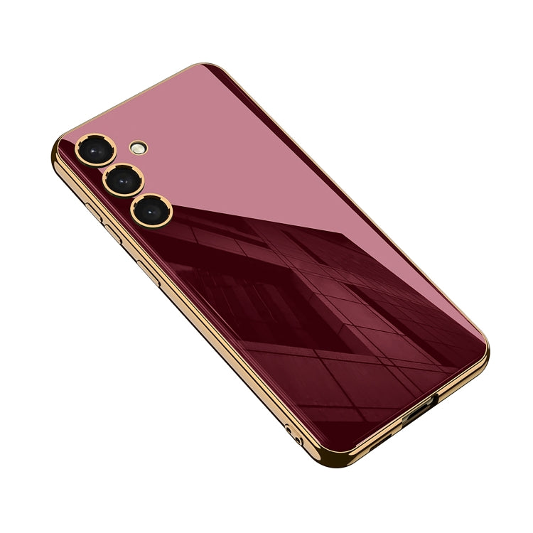 For Samsung Galaxy S24 5G GKK Electroplating TPU Full Coverage Phone Case(Red) - Galaxy S24 5G Cases by GKK | Online Shopping South Africa | PMC Jewellery | Buy Now Pay Later Mobicred