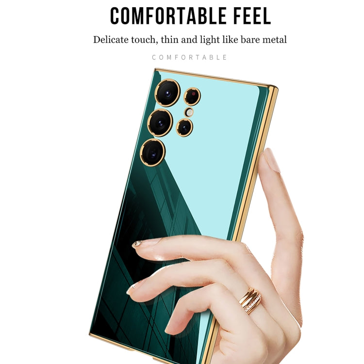 For Samsung Galaxy S24 Ultra 5G GKK Electroplating TPU Full Coverage Phone Case(Green) - Galaxy S24 Ultra 5G Cases by GKK | Online Shopping South Africa | PMC Jewellery | Buy Now Pay Later Mobicred