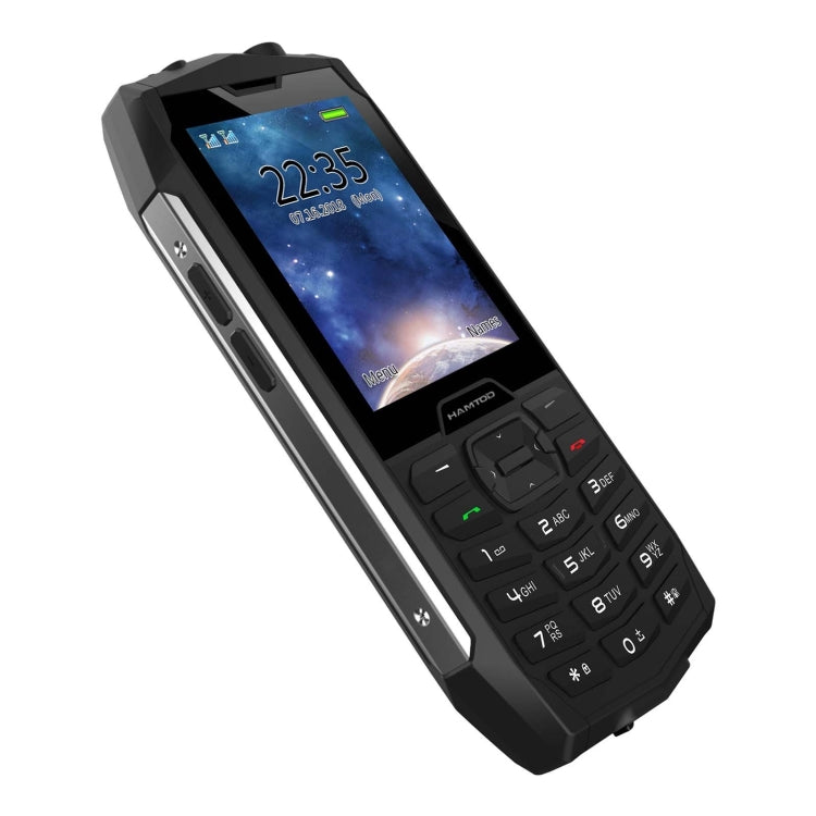 HAMTOD H3 Rugged Phone, EU Version, 2.8 inch T107 ARM CortexTM A7 Quad-core 1.0GHz, Network: 4G, VoLTE, BT, SOS(Silver) - free shipping - PMC TechLife - Order now!