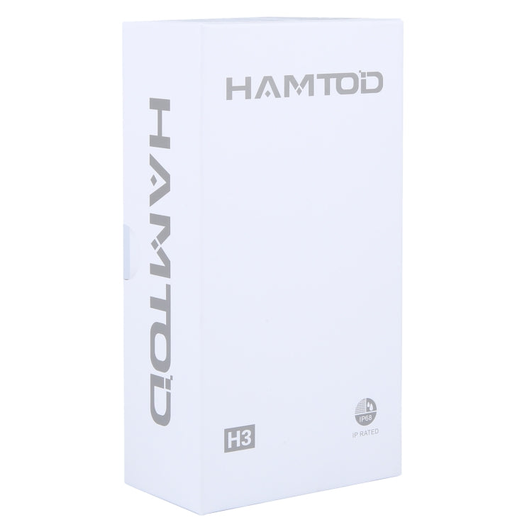 HAMTOD H3 Rugged Phone, EU Version, 2.8 inch T107 ARM CortexTM A7 Quad-core 1.0GHz, Network: 4G, VoLTE, BT, SOS(Black) - free shipping - PMC TechLife - Order now!