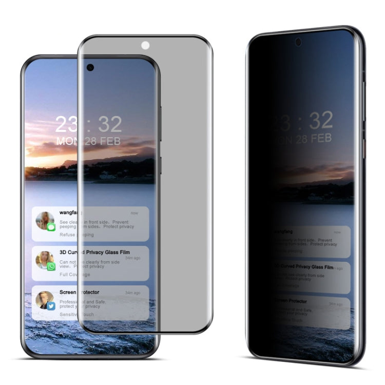 For Huawei Pura 70 Ultra imak 3D Curved HD Full Screen Anti-spy Tempered Glass Protective Film - free shipping - PMC Jewellery - Order now!