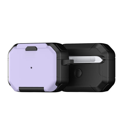 For AirPods Pro 2 DUX DUCIS PECF Series Earbuds Box Protective Case(Purple) - For AirPods Pro 2 by DUX DUCIS | Online Shopping South Africa | PMC Jewellery | Buy Now Pay Later Mobicred