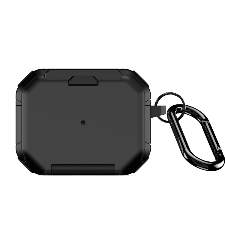 For AirPods Pro DUX DUCIS PECF Series Earbuds Box Protective Case(Black) - For AirPods Pro by DUX DUCIS | Online Shopping South Africa | PMC Jewellery | Buy Now Pay Later Mobicred