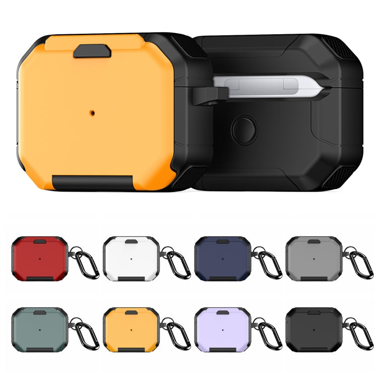 For AirPods Pro DUX DUCIS PECF Series Earbuds Box Protective Case(Black) - For AirPods Pro by DUX DUCIS | Online Shopping South Africa | PMC Jewellery | Buy Now Pay Later Mobicred