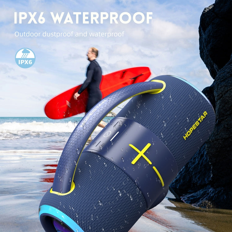 HOPESTAR H68 50W Outdoor Portable Waterproof Dazzling Bluetooth Speaker(Green) - free shipping - PMC Jewellery - Order now!