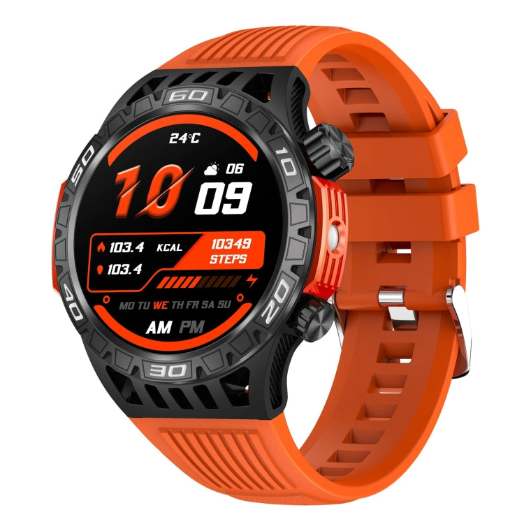 HT22 1.46 inch Smart Sport Watch, Support Bluetooth Call / Sleep / Heart Rate / Blood Pressure Health Monitor(Orange) - Smart Watches by PMC Jewellery | Online Shopping South Africa | PMC Jewellery