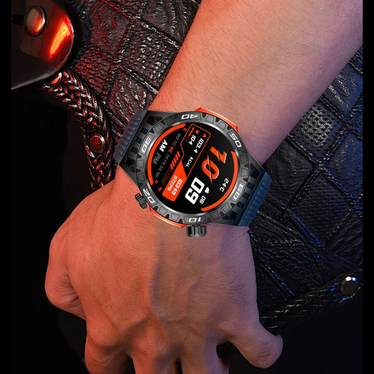 HT22 1.46 inch Smart Sport Watch, Support Bluetooth Call / Sleep / Heart Rate / Blood Pressure Health Monitor(Orange) - free shipping - PMC TechLife - Order now!
