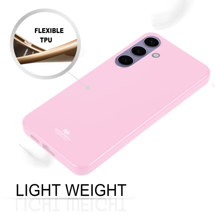 For Samsung Galaxy S24+ 5G GOOSPERY PEARL JELLY Shockproof TPU Phone Case(Pink) - Galaxy S24+ 5G Cases by GOOSPERY | Online Shopping South Africa | PMC Jewellery | Buy Now Pay Later Mobicred