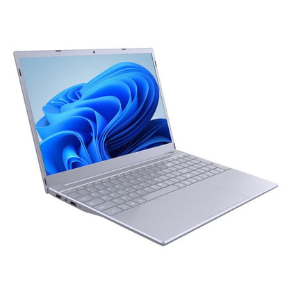 V8 15.6 inch Ultrathin Laptop, 32GB+128GB, Windows 10 Intel Processor N95 Quad Core(Silver) - Others by PMC Jewellery | Online Shopping South Africa | PMC Jewellery