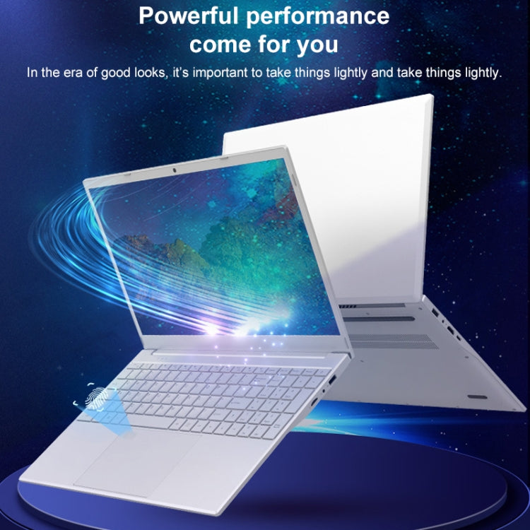 V8 15.6 inch Ultrathin Laptop, 16GB+128GB, Windows 11 Intel Jasper Lake N5095 Quad Core(Silver) - free shipping - PMC TechLife - Order now!