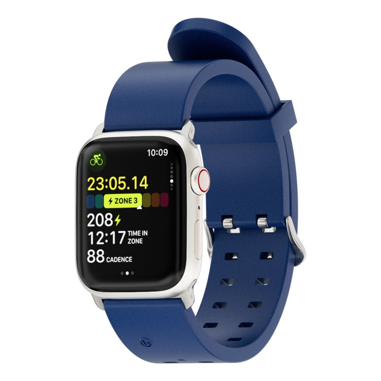 For Apple Watch Ultra 2 49mm Luminous Colorful Light Silicone Watch Band(Blue) - Watch Bands by PMC TechLife | Online Shopping South Africa | PMC TechLife | Buy Now Pay Later Mobicred