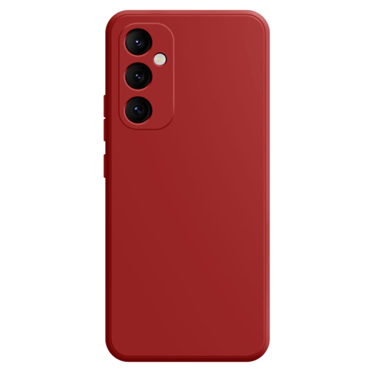 For Samsung Galaxy S24 5G Imitation Liquid Silicone Phone Case(Dark Red) - Galaxy S24 5G Cases by PMC TechLife | Online Shopping South Africa | PMC TechLife