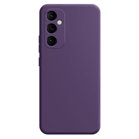 For Samsung Galaxy S24+ 5G Imitation Liquid Silicone Phone Case(Dark Purple) - Galaxy S24+ 5G Cases by PMC Jewellery | Online Shopping South Africa | PMC Jewellery