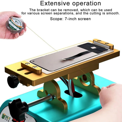 BEST B-918B 7 inch Multi-function Mobile Phone Screen Rotary Separator, EU Plug - Separation Equipment by BEST | Online Shopping South Africa | PMC Jewellery