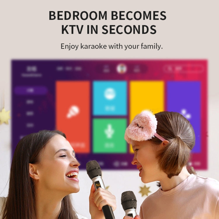 Oneder D7 Bluetooth Speaker Outdoor Karaoke Wireless Speakers With Two Mic(Cyan) - free shipping - PMC Jewellery - Order now!