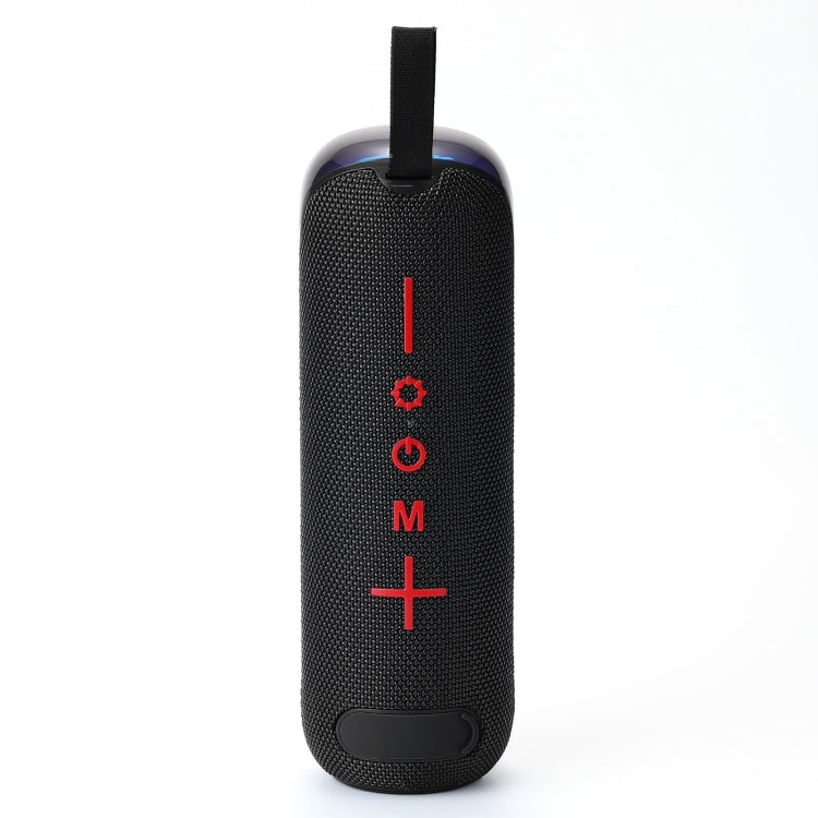 T&G TG-384 Mini Portable Bluetooth Speaker Support TF / U-disk / RGB Light(Black) - free shipping - PMC Jewellery - Order now!
